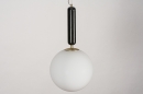 Hanglamp 13997: design, eigentijds klassiek, art deco, glas #3