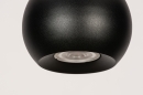 Hanglamp 14055: modern, retro, metaal, zwart #6