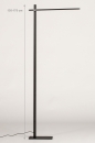 Vloerlamp 14103: design, modern, aluminium, metaal #1