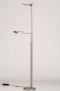 Foto 14106-4: Een dimbare, design led vloerlamp / leeslamp met verlichtingsmogelijkheden.