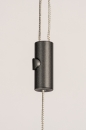 Hanglamp 14108: design, modern, metaal, zwart #14