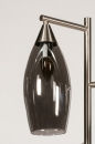 Vloerlamp 14152: modern, eigentijds klassiek, glas, staal rvs #9