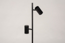 Vloerlamp 14164: modern, retro, metaal, zwart #7