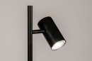 Vloerlamp 14164: modern, retro, metaal, zwart #9
