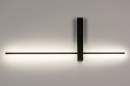Wandlamp 14272: modern, aluminium, metaal, zwart #4
