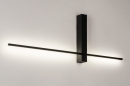 Wandlamp 14272: modern, aluminium, metaal, zwart #5