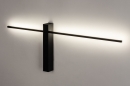 Wandlamp 14272: modern, aluminium, metaal, zwart #6