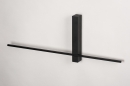 Wandlamp 14272: modern, aluminium, metaal, zwart #7