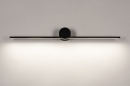 Wandlamp 14274: design, modern, aluminium, zwart #4