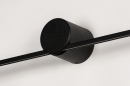 Wandlamp 14275: design, modern, aluminium, zwart #7