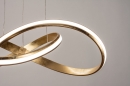 Hanglamp 14360: design, modern, eigentijds klassiek, messing #7