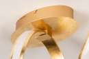 Plafondlamp 14361: design, modern, eigentijds klassiek, messing #9