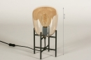 Tafellamp 14966: industrieel, landelijk, modern, glas #1