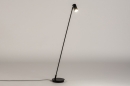 Vloerlamp 14970: modern, metaal, zwart, mat #4