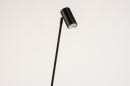 Vloerlamp 14970: modern, metaal, zwart, mat #7