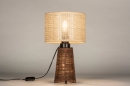 Tafellamp 14994: landelijk, modern, retro, riet #2