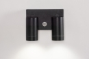 Buitenlamp 14998: modern, aluminium, metaal, zwart #2