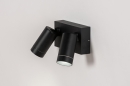 Buitenlamp 14998: modern, aluminium, metaal, zwart #3