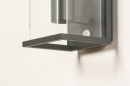 Wandlamp 14999: modern, glas, helder glas, aluminium #7