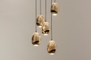 Hanglamp 15004: modern, eigentijds klassiek, art deco, glas #3