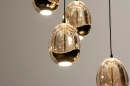 Hanglamp 15004: modern, eigentijds klassiek, art deco, glas #7