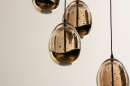 Hanglamp 15004: modern, eigentijds klassiek, art deco, glas #8
