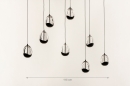 Hanglamp 15009: modern, eigentijds klassiek, art deco, glas #1