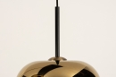 Hanglamp 15011: modern, eigentijds klassiek, glas, metaal #12