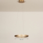 Hanglamp 15093: modern, eigentijds klassiek, aluminium, metaal #1