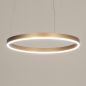 Hanglamp 15093: modern, eigentijds klassiek, aluminium, metaal #4