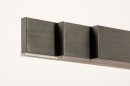 Hanglamp 15099: design, modern, geschuurd aluminium, zwart #11