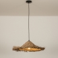 Hanglamp 15111: modern, metaal, riet, naturel #2