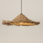 Hanglamp 15111: modern, metaal, riet, naturel #3