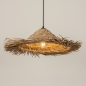 Hanglamp 15111: modern, metaal, riet, naturel #4