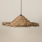 Hanglamp 15111: modern, metaal, riet, naturel #5