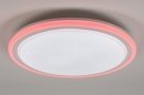 Foto 15127-1: Grote ronde led plafondlamp met RGB en afstandsbediening
