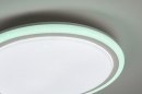 Plafondlamp 15127: modern, kunststof, wit, RGB multicolor #10