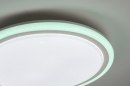 Foto 15127-10: Grote ronde led plafondlamp met RGB en afstandsbediening