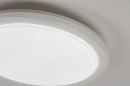 Plafondlamp 15127: modern, kunststof, wit, RGB multicolor #12
