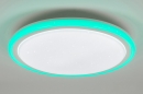 Foto 15127-15: Grote ronde led plafondlamp met RGB en afstandsbediening