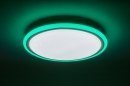 Foto 15127-6: Grote ronde led plafondlamp met RGB en afstandsbediening
