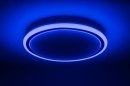 Foto 15127-7: Grote ronde led plafondlamp met RGB en afstandsbediening