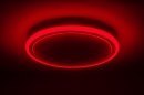 Foto 15127-8: Grote ronde led plafondlamp met RGB en afstandsbediening