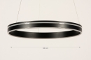 Hanglamp 15139: design, modern, aluminium, metaal #1