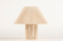 Tafellamp 15144: modern, stof, beige, naturel #4