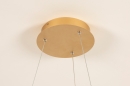 Hanglamp 15149: modern, aluminium, metaal, goud #11