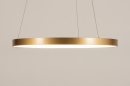 Hanglamp 15149: modern, aluminium, metaal, goud #4