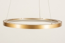 Hanglamp 15149: modern, aluminium, metaal, goud #6
