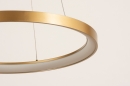 Hanglamp 15149: modern, aluminium, metaal, goud #9