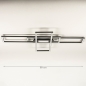 Plafondlamp 15173: modern, aluminium, metaal, zwart #1